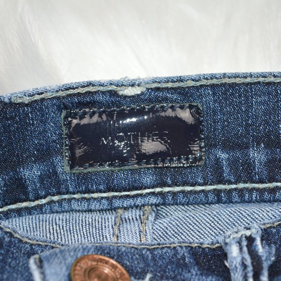 MOTHER | Skinny Not Skinny Here Kitty Kitty Jeans - Picture 4 of 9